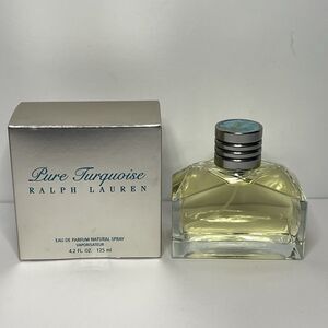 Pure Turquoise RALPH LAUREN Perfume 4.2 oz / 125 ml EDP Spray for Women - RARE